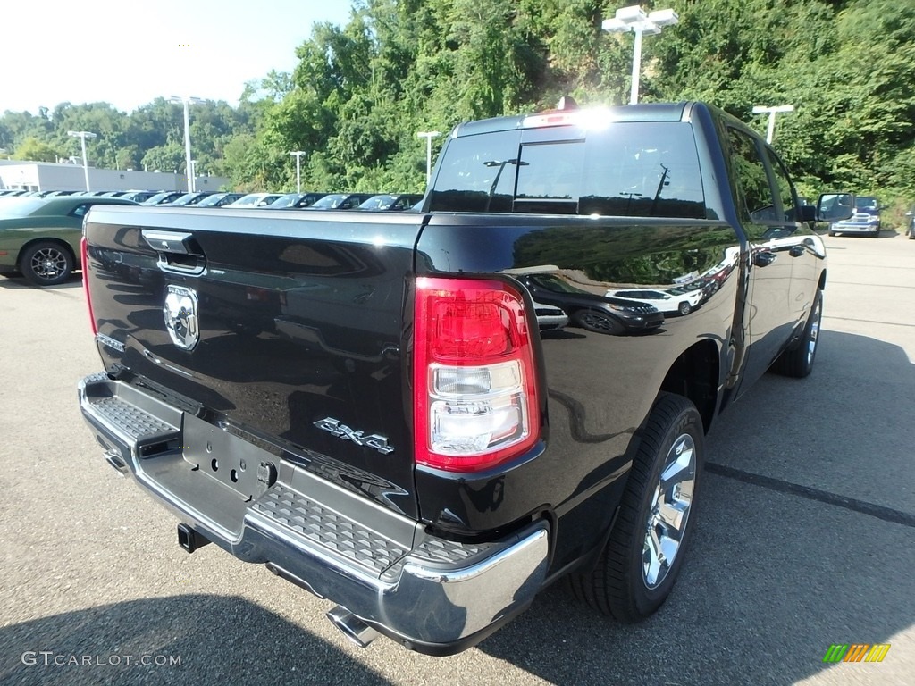 2019 1500 Big Horn Crew Cab 4x4 - Black Forest Green Pearl / Black/Light Mountain Brown photo #5