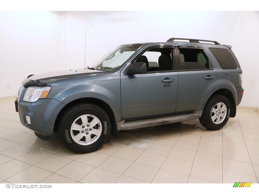 2010 Mariner I4 4WD - Steel Blue Metallic / Black photo #3