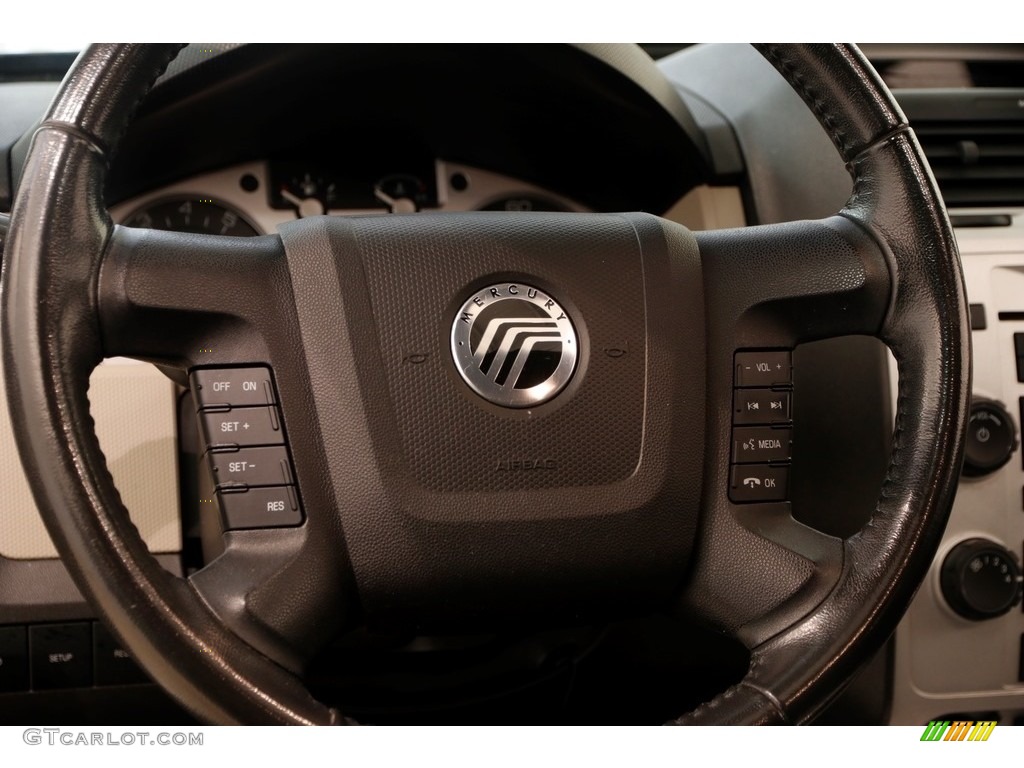 2010 Mariner I4 4WD - Steel Blue Metallic / Black photo #9