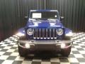2018 Ocean Blue Metallic Jeep Wrangler Unlimited Sahara 4x4  photo #3