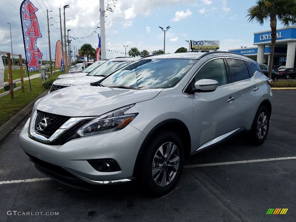 2018 Brilliant Silver Nissan Murano Sv 129070868 Gtcarlot Com