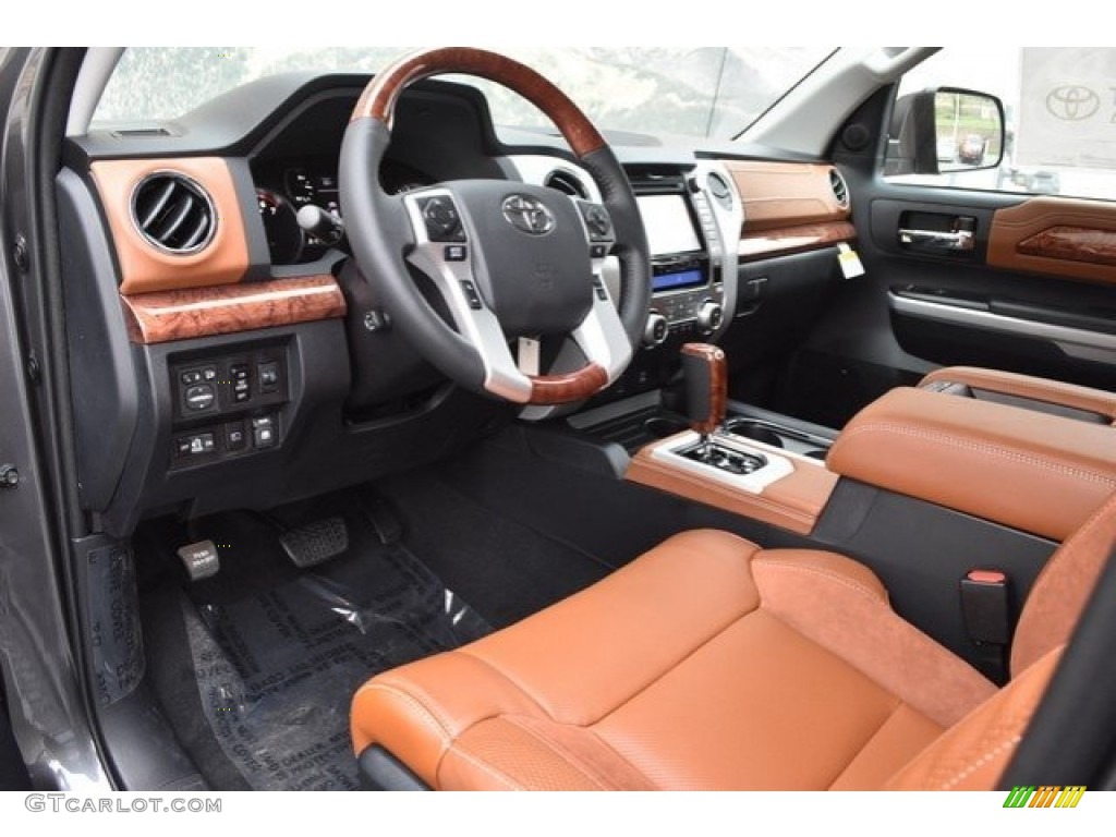1794 Edition Premium Brown Interior 2019 Toyota Tundra 1794 Edition CrewMax 4x4 Photo #129086574