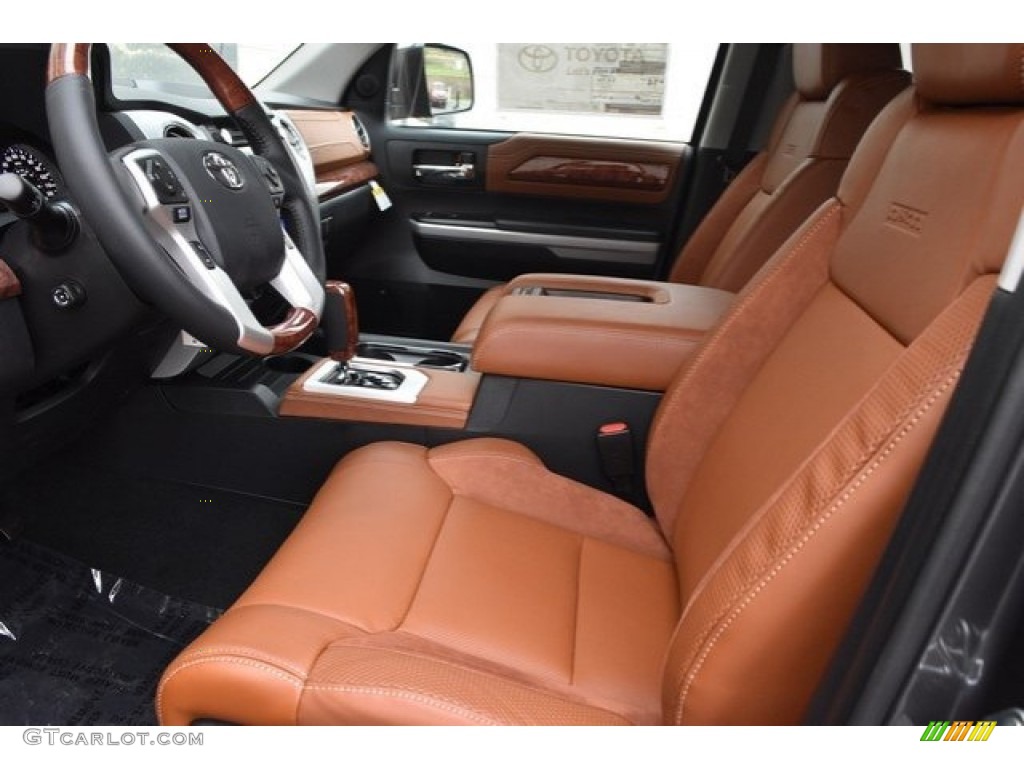 1794 Edition Premium Brown Interior 2019 Toyota Tundra 1794 Edition CrewMax 4x4 Photo #129086601