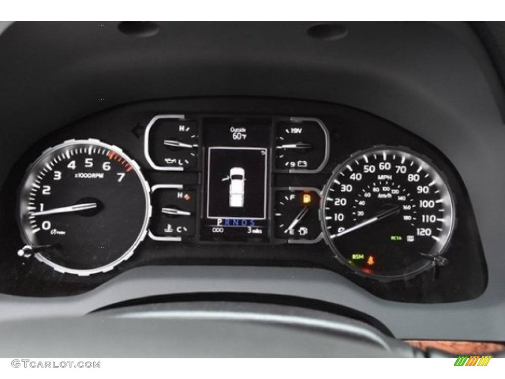 2019 Toyota Tundra 1794 Edition CrewMax 4x4 Gauges Photo #129087102