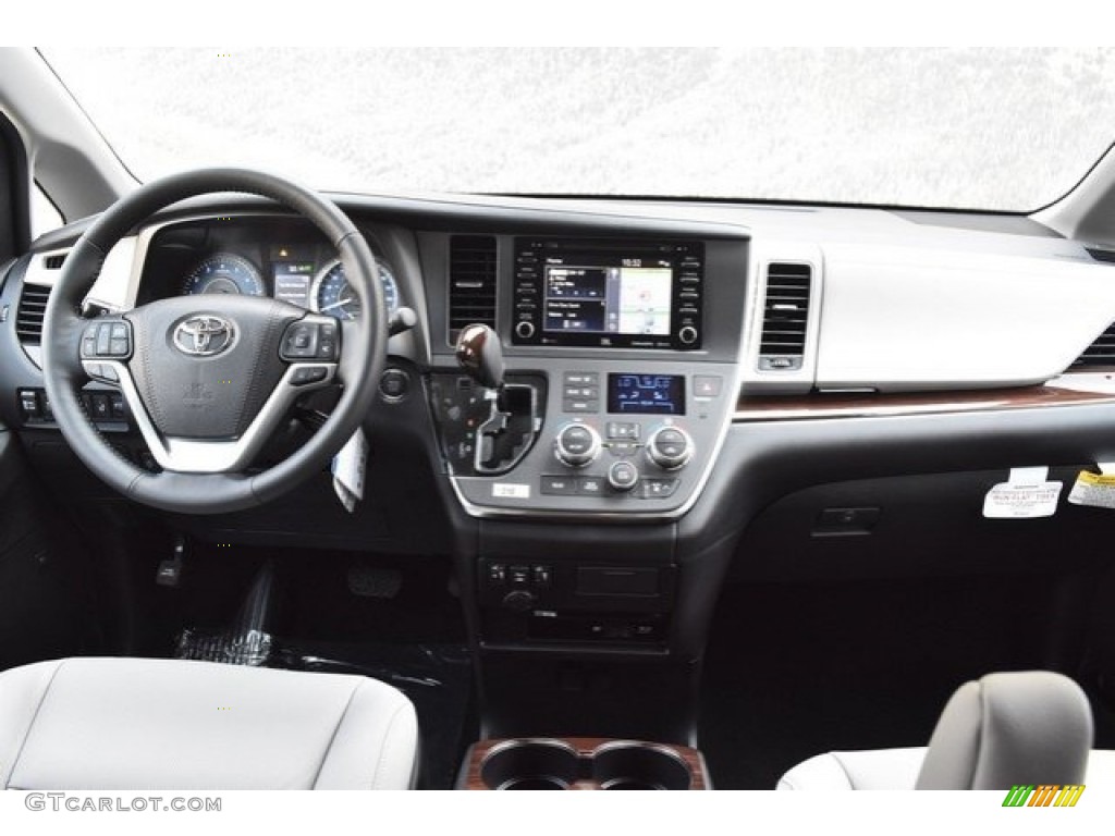 2019 Toyota Sienna Limited AWD Ash Dashboard Photo #129087453