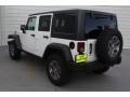 2017 Bright White Jeep Wrangler Unlimited Rubicon 4x4  photo #10