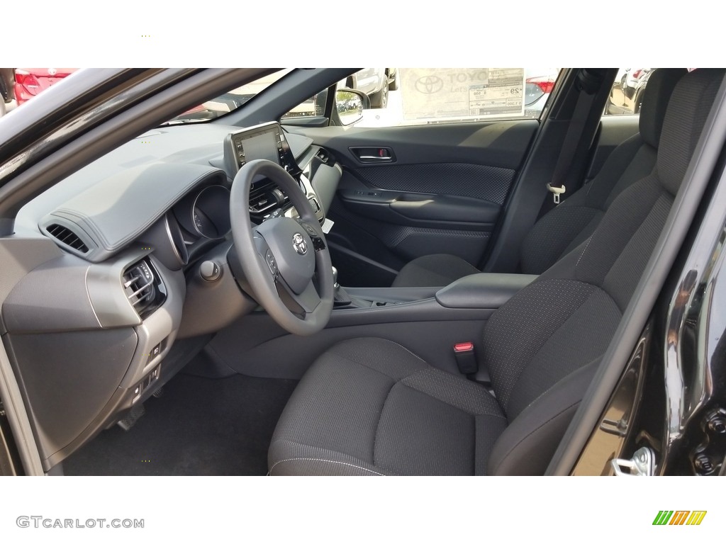 Black Interior 2019 Toyota C-HR LE Photo #129087711