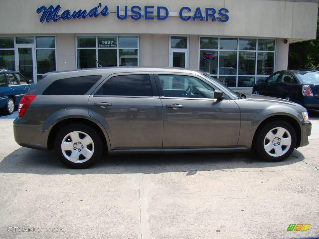 Dark Titanium Metallic Dodge Magnum