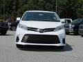 2019 Super White Toyota Sienna LE  photo #2