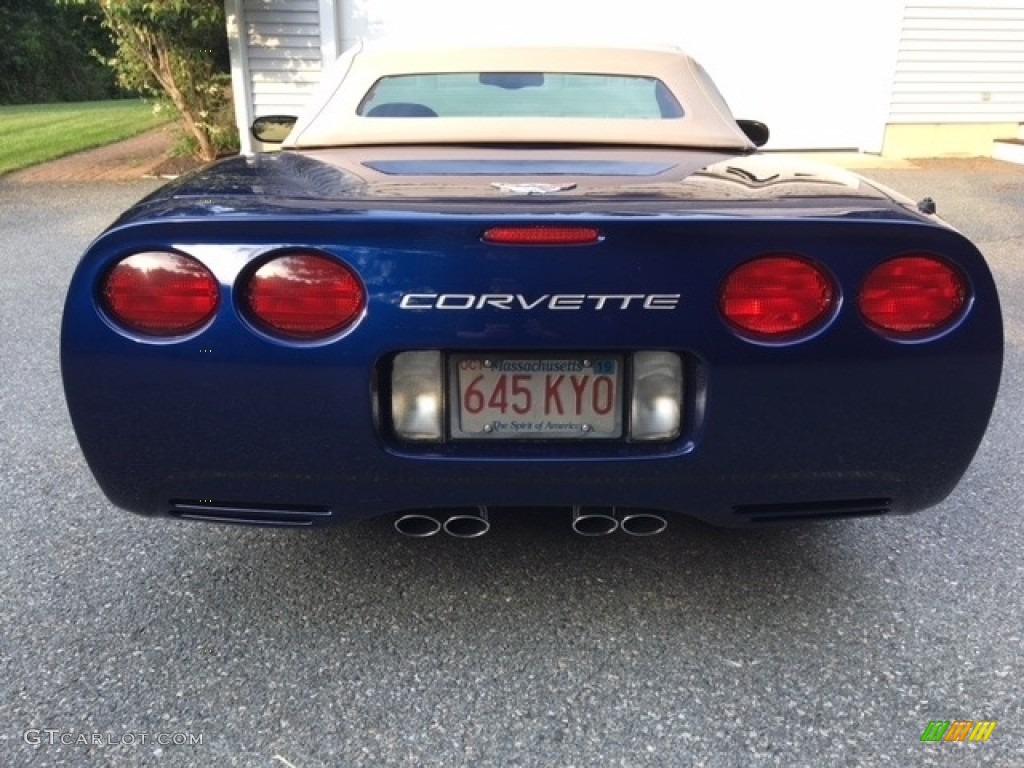 2004 Corvette Convertible - LeMans Blue Metallic / Shale photo #9
