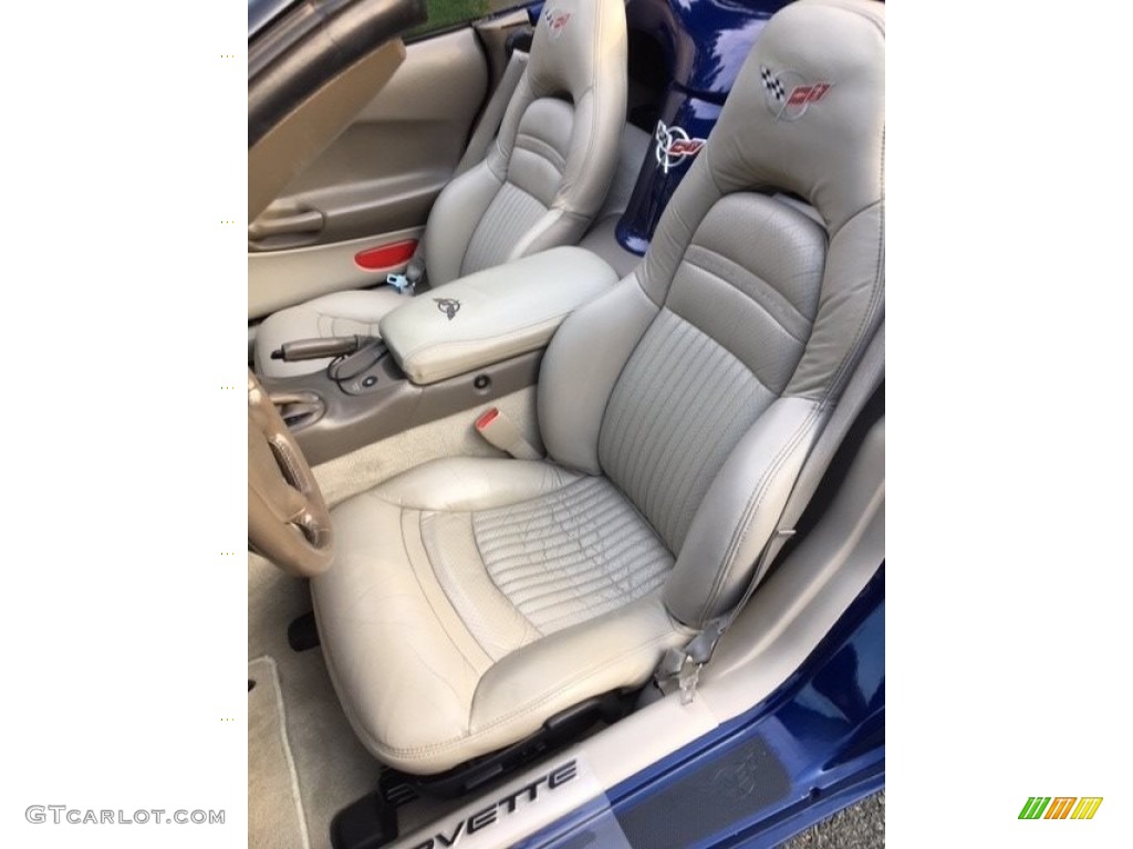 2004 Corvette Convertible - LeMans Blue Metallic / Shale photo #14