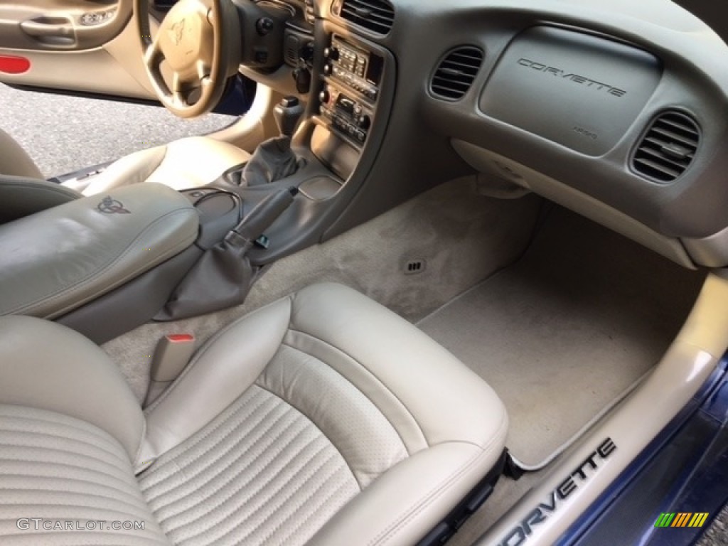 2004 Corvette Convertible - LeMans Blue Metallic / Shale photo #15