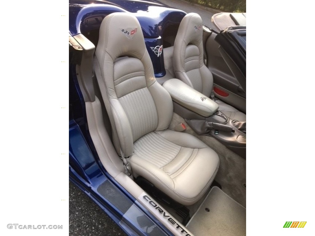 2004 Corvette Convertible - LeMans Blue Metallic / Shale photo #16