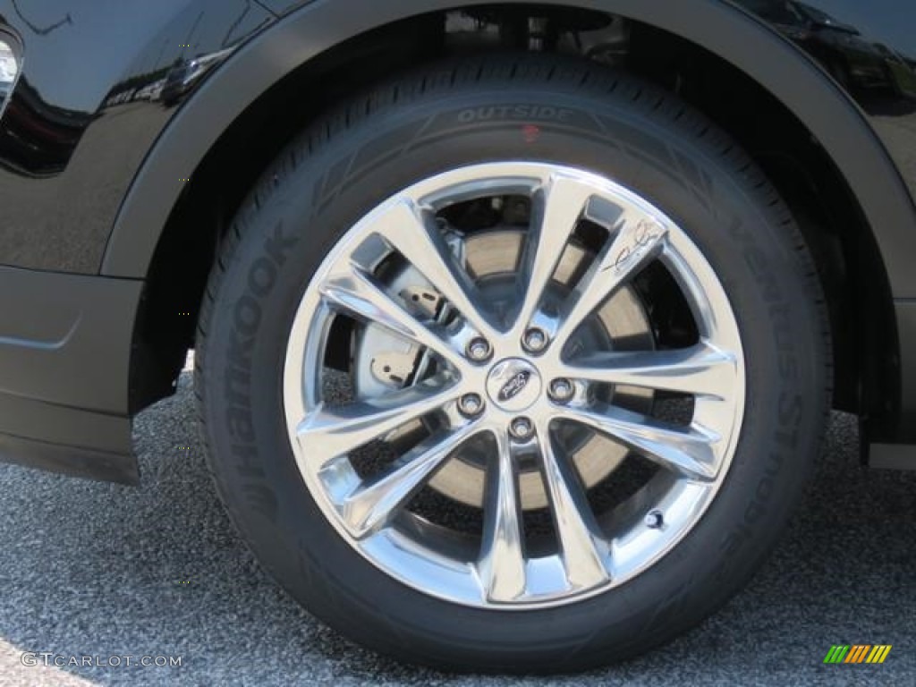 2018 Explorer XLT - Shadow Black / Ebony Black photo #4