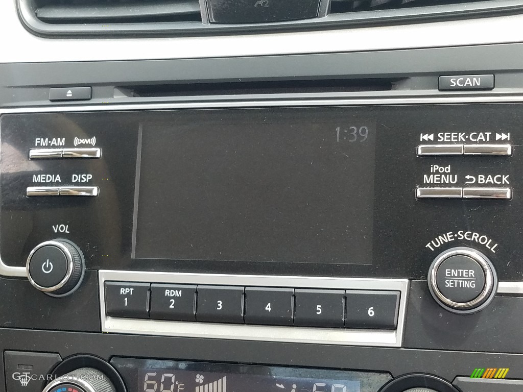 2017 Altima 2.5 SV - Super Black / Beige photo #15