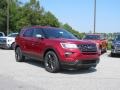 2018 Ruby Red Ford Explorer XLT  photo #1