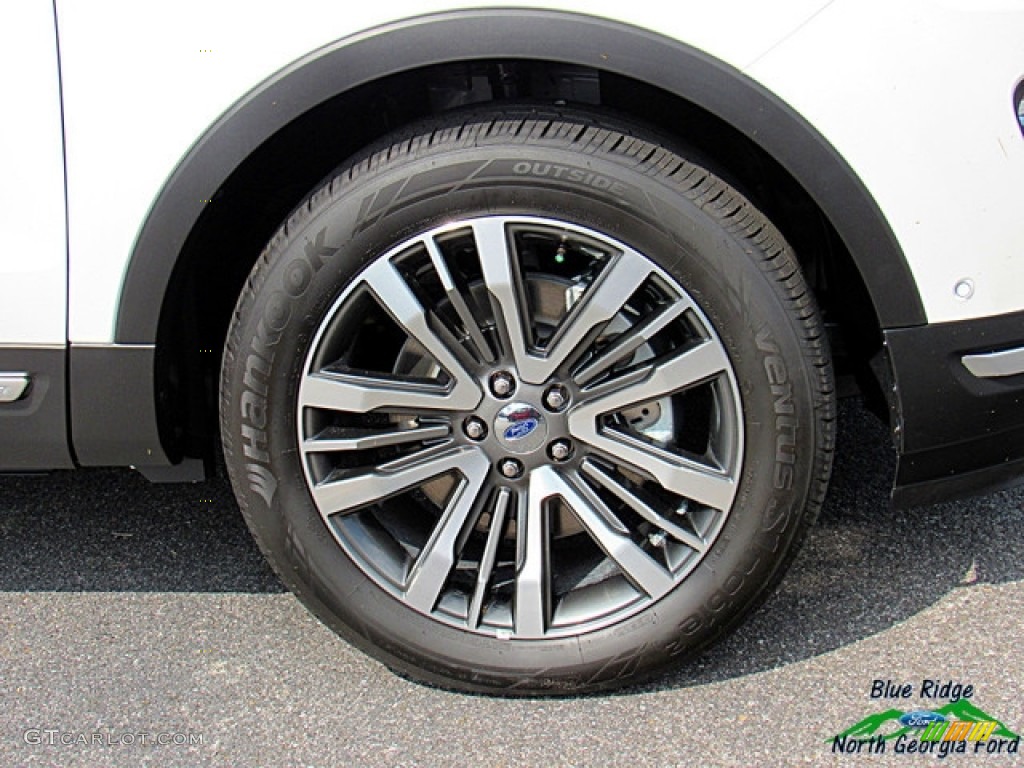 2018 Explorer Platinum 4WD - White Platinum / Medium Soft Ceramic photo #9