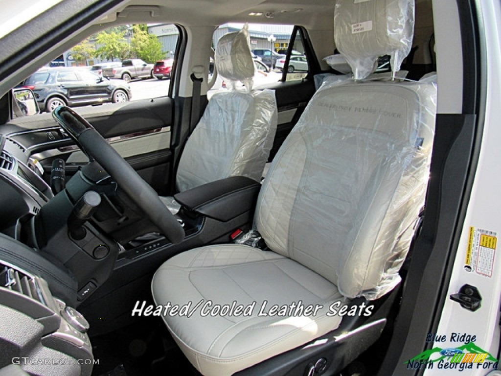 2018 Explorer Platinum 4WD - White Platinum / Medium Soft Ceramic photo #10