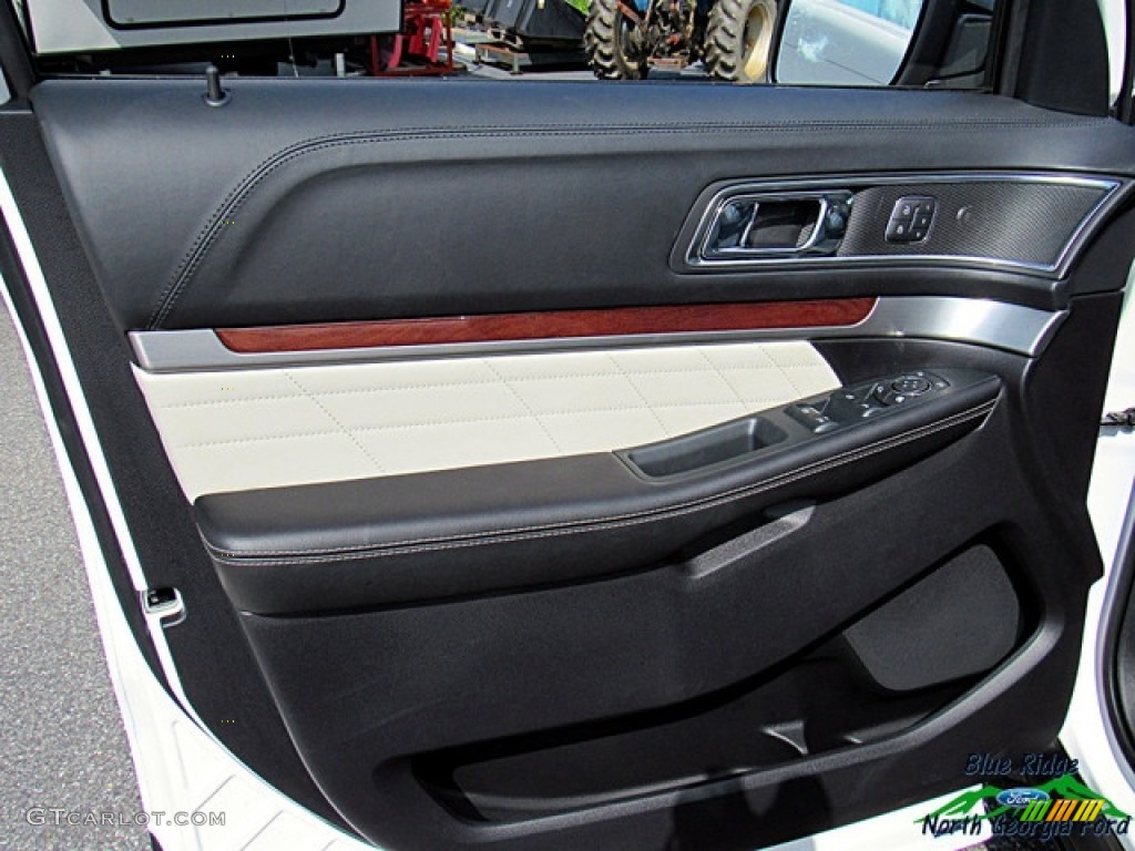 2018 Explorer Platinum 4WD - White Platinum / Medium Soft Ceramic photo #27