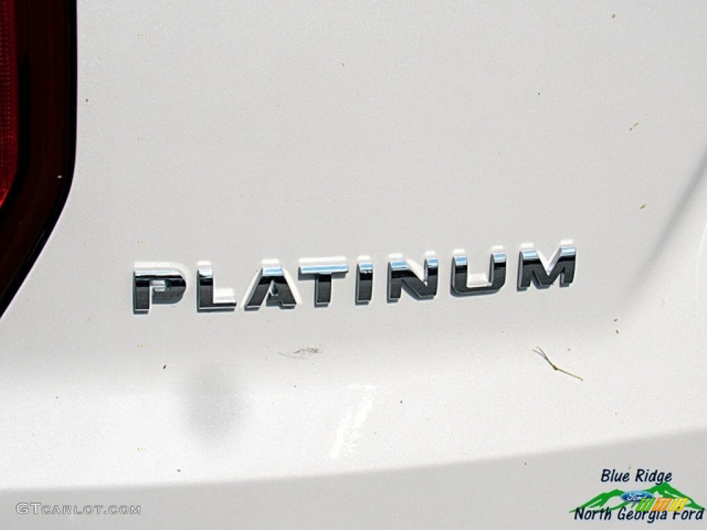 2018 Explorer Platinum 4WD - White Platinum / Medium Soft Ceramic photo #36