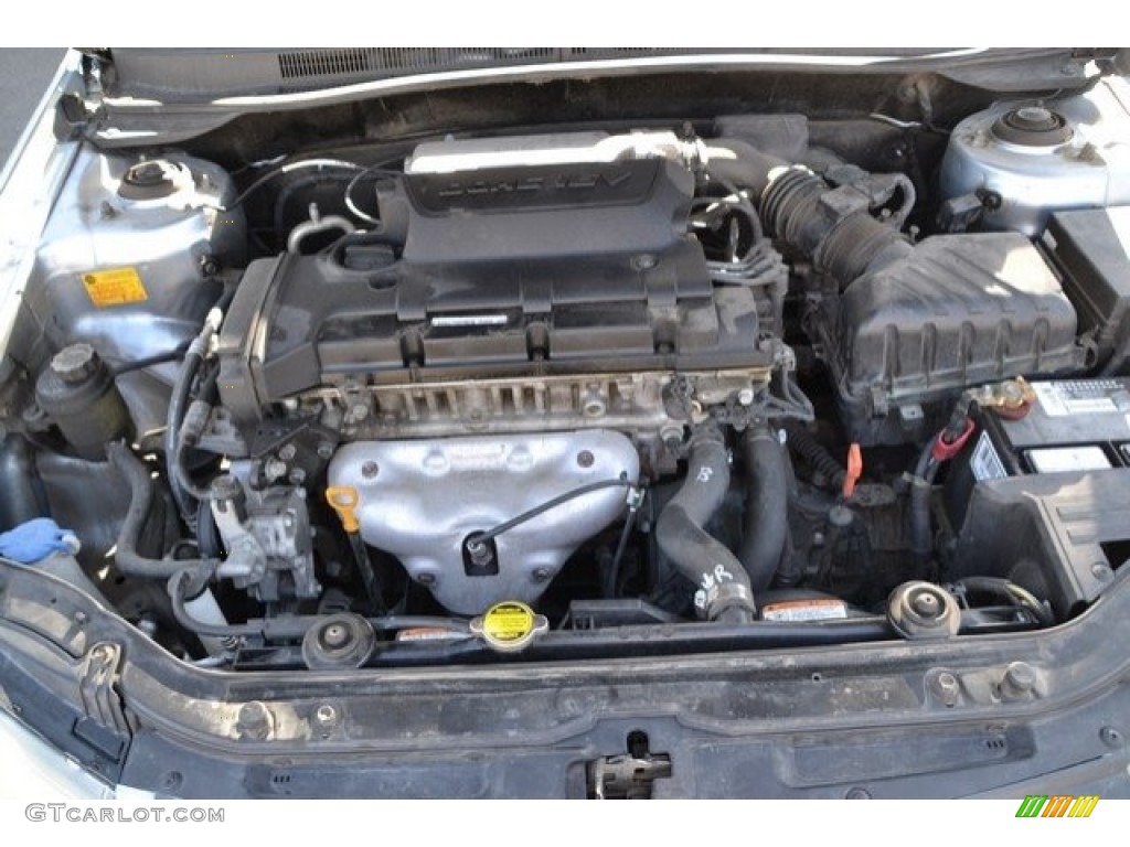 2008 Spectra EX Sedan - Ice Blue / Gray photo #9