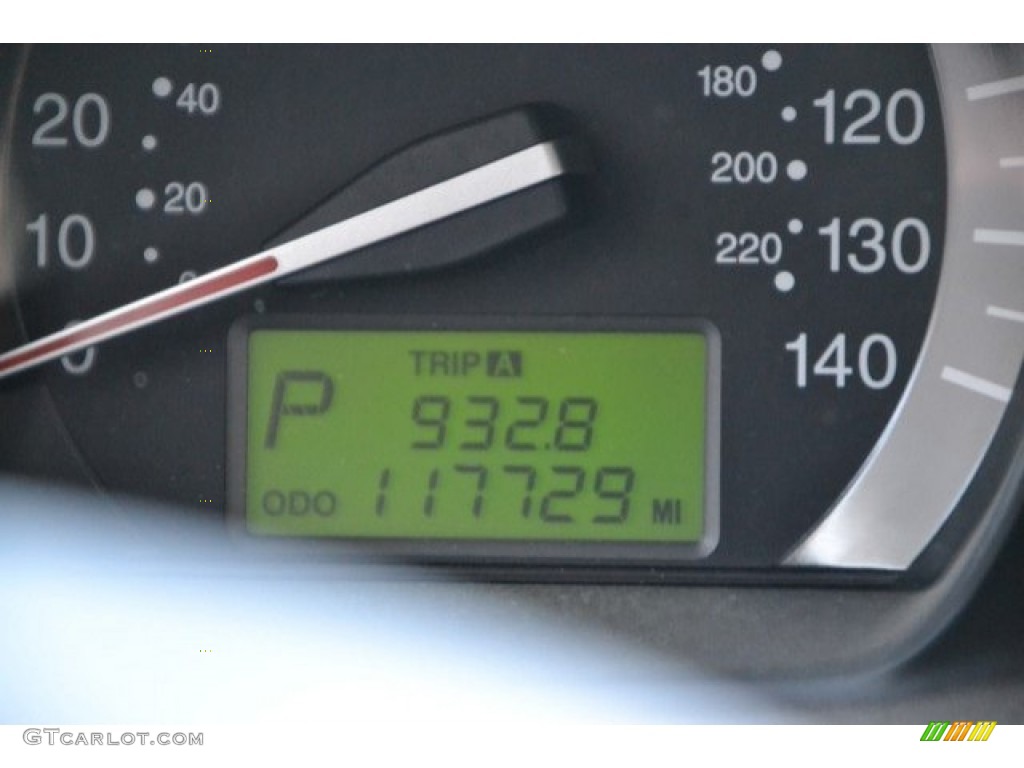 2008 Spectra EX Sedan - Ice Blue / Gray photo #12