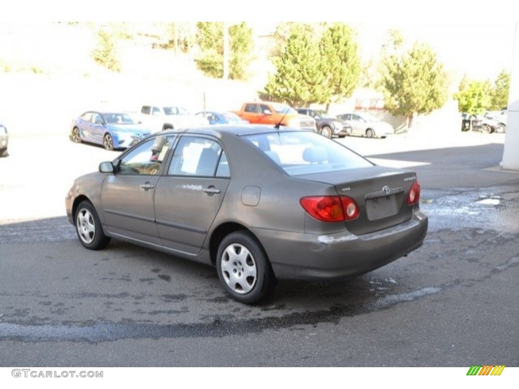 2004 Corolla CE - Moonshadow Gray Metallic / Light Gray photo #4
