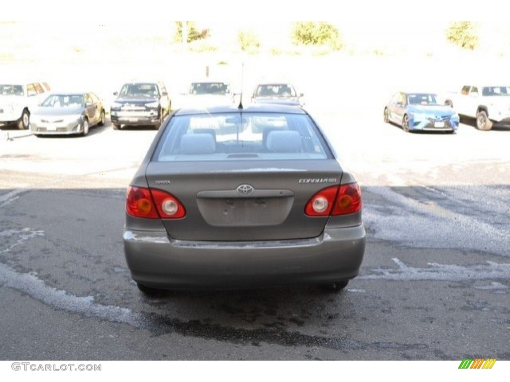 2004 Corolla CE - Moonshadow Gray Metallic / Light Gray photo #5