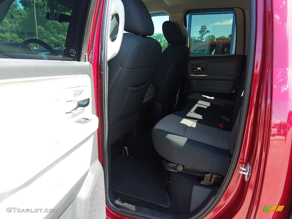 2012 Ram 1500 SLT Quad Cab 4x4 - Deep Cherry Red Crystal Pearl / Dark Slate Gray/Medium Graystone photo #15