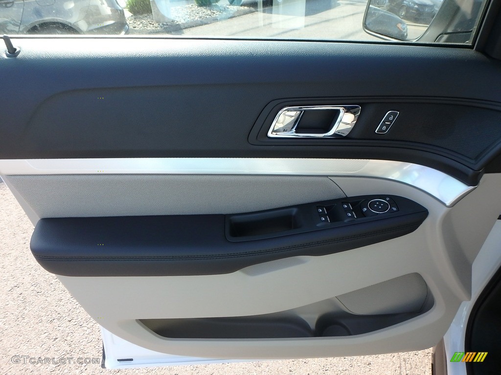 2018 Explorer 4WD - Oxford White / Ebony Black photo #14