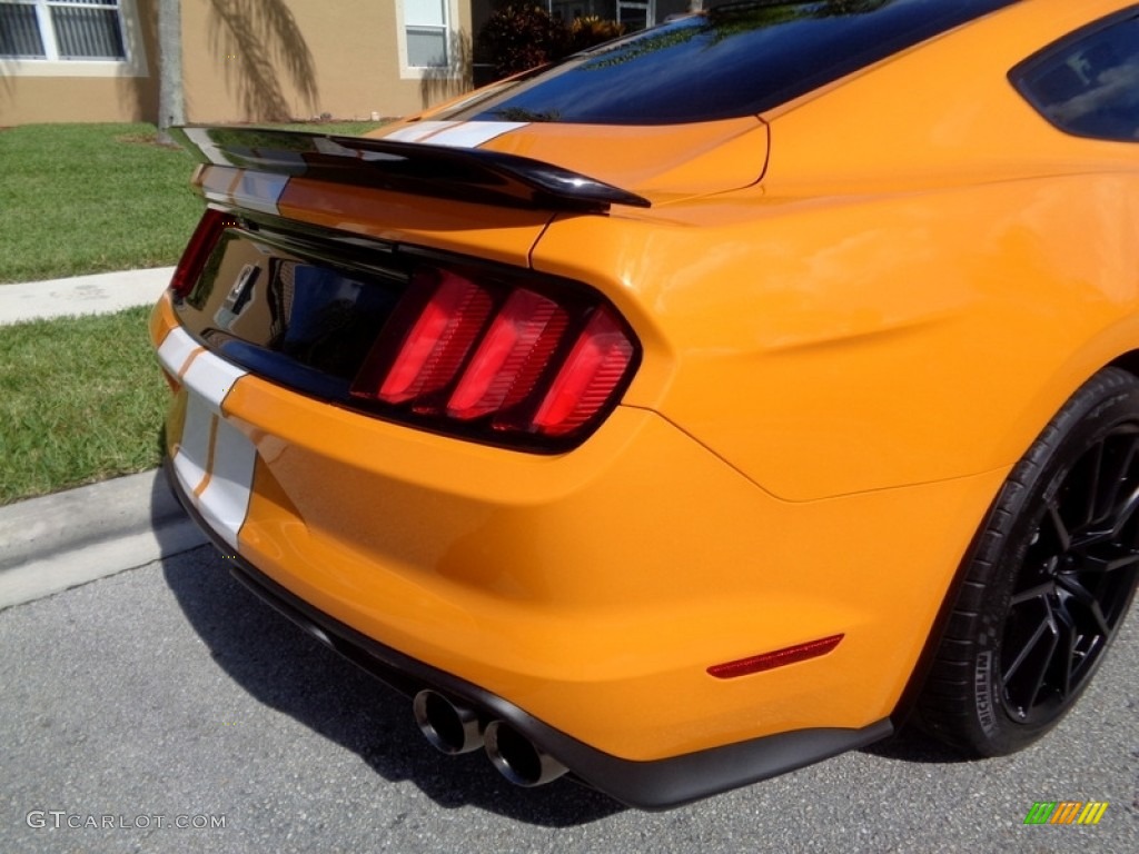 2018 Mustang Shelby GT350 - Orange Fury / Ebony photo #21