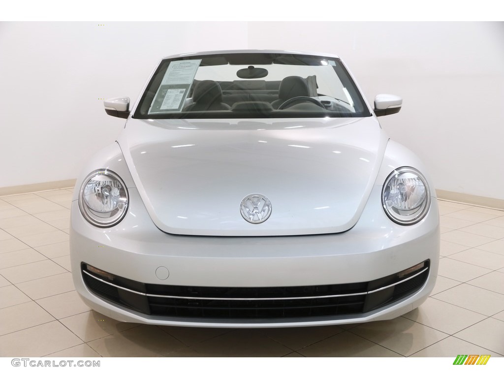2013 Beetle TDI Convertible - Reflex Silver Metallic / Titan Black photo #3