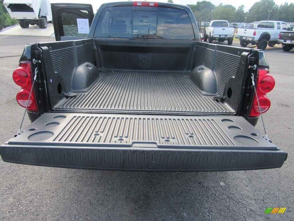 2008 Ram 1500 SLT Quad Cab - Brilliant Black Crystal Pearl / Medium Slate Gray photo #36