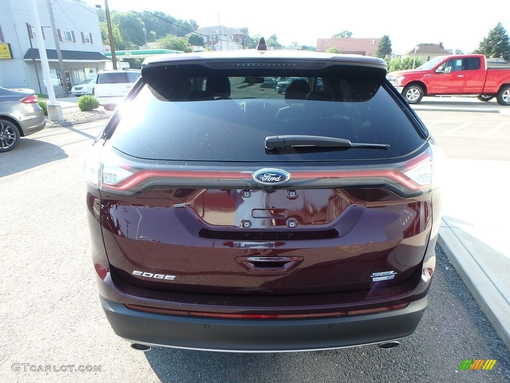 2018 Edge SEL AWD - Burgundy Velvet / Ebony photo #6