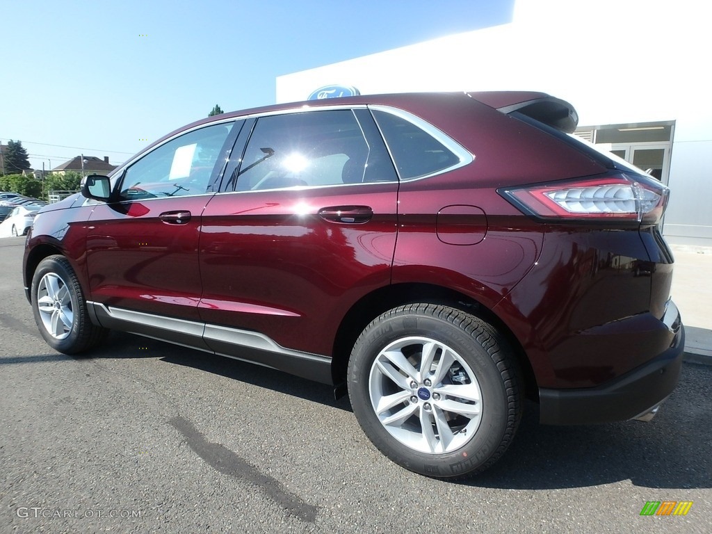 2018 Edge SEL AWD - Burgundy Velvet / Ebony photo #8