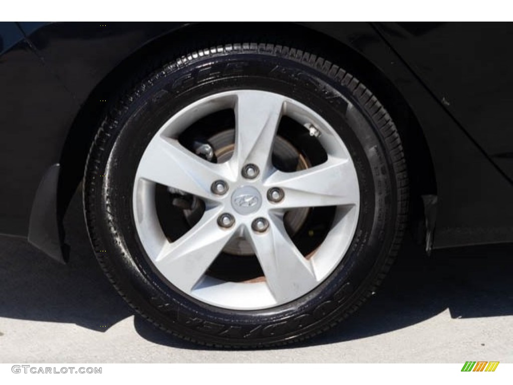 2013 Elantra GLS - Black / Beige photo #29