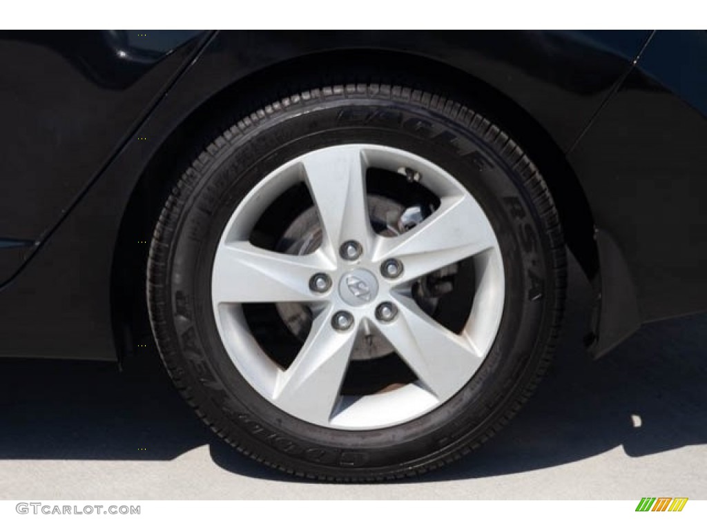 2013 Elantra GLS - Black / Beige photo #31