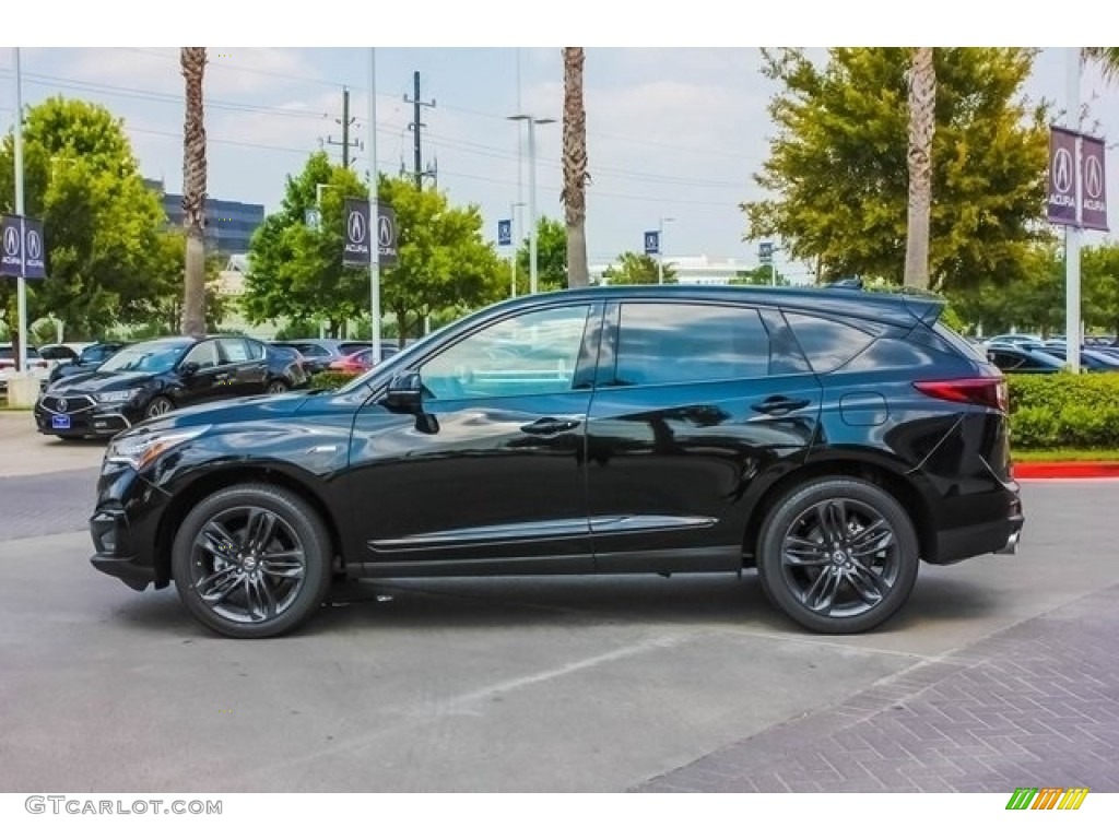Majestic Black Pearl 2019 Acura RDX A-Spec Exterior Photo #129101808