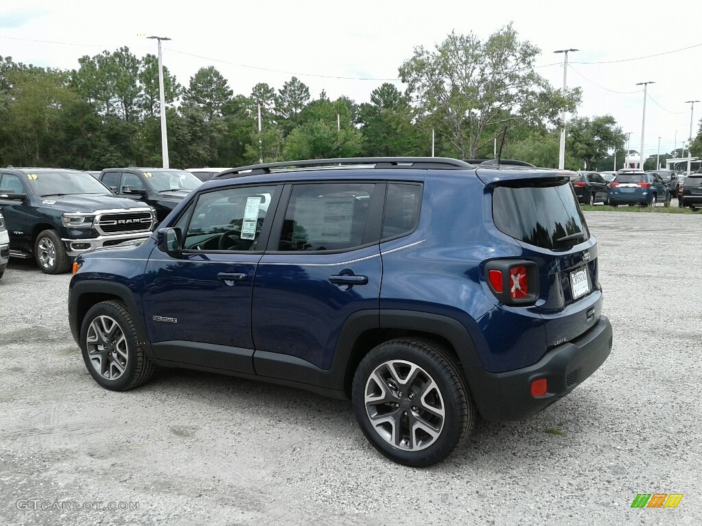 2018 Renegade Latitude - Jetset Blue / Black photo #3