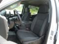 Jet Black Front Seat Photo for 2019 Chevrolet Silverado 1500 #129103821