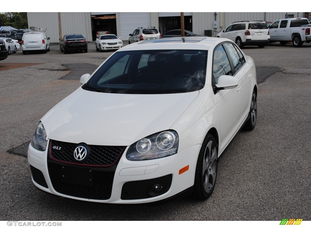 2007 Jetta GLI Sedan - Campanella White / Anthracite photo #1