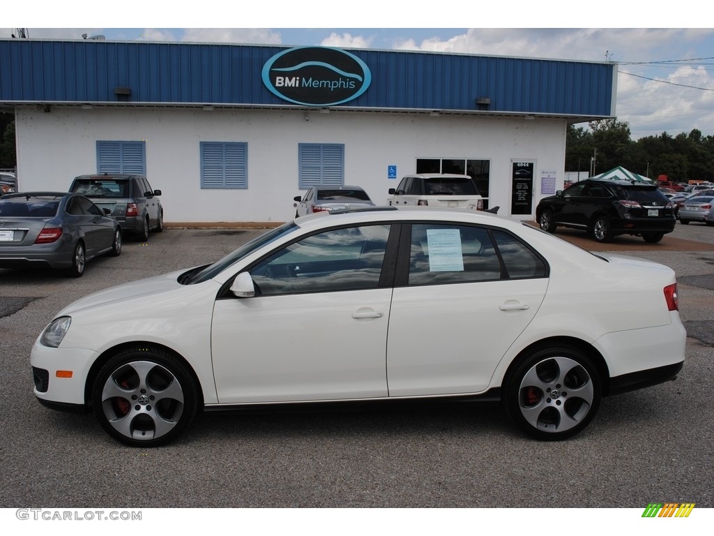 2007 Jetta GLI Sedan - Campanella White / Anthracite photo #2