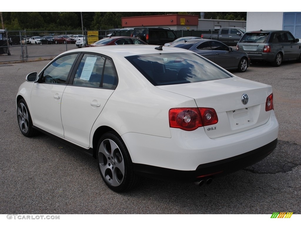 2007 Jetta GLI Sedan - Campanella White / Anthracite photo #3