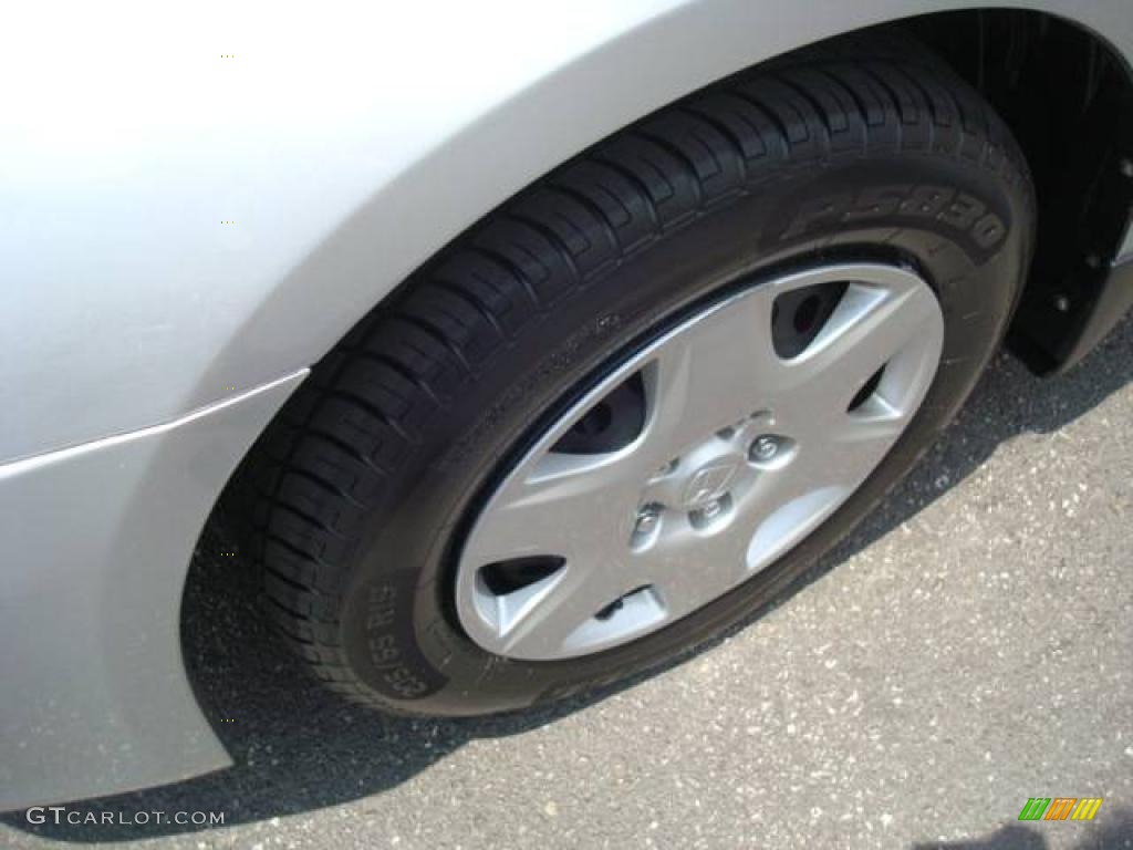 2006 Accord LX Sedan - Alabaster Silver Metallic / Black photo #7