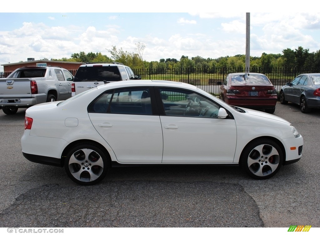2007 Jetta GLI Sedan - Campanella White / Anthracite photo #6