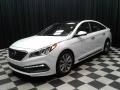 2016 Quartz White Pearl Hyundai Sonata Limited  photo #2