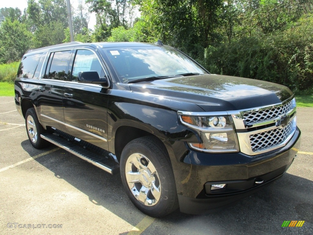Black 2019 Chevrolet Suburban LT 4WD Exterior Photo #129104958
