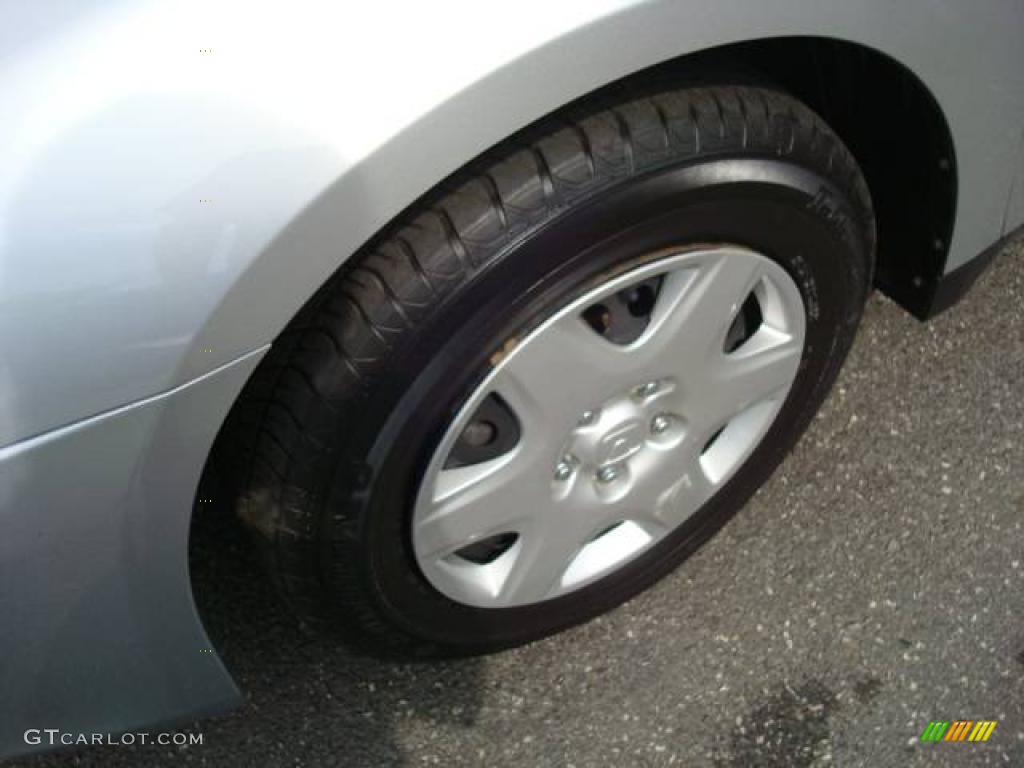2006 Accord LX Sedan - Alabaster Silver Metallic / Black photo #7