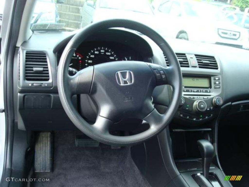 2006 Accord LX Sedan - Alabaster Silver Metallic / Black photo #10