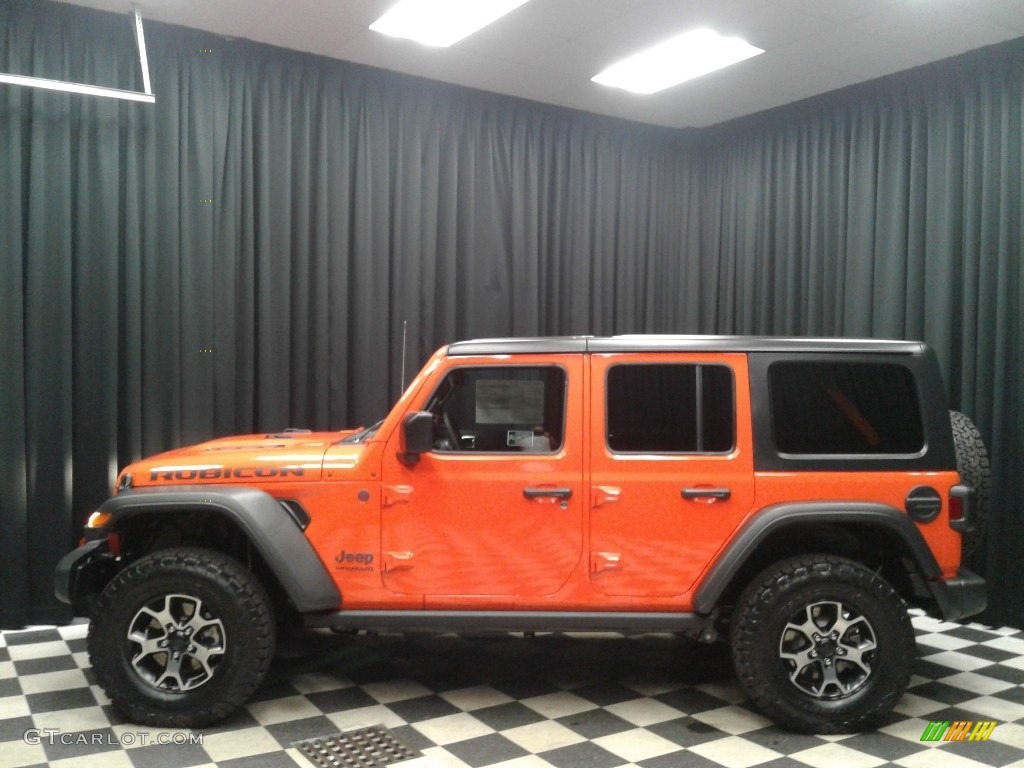 2018 Wrangler Unlimited Rubicon 4x4 - Punk n Metallic / Black photo #1